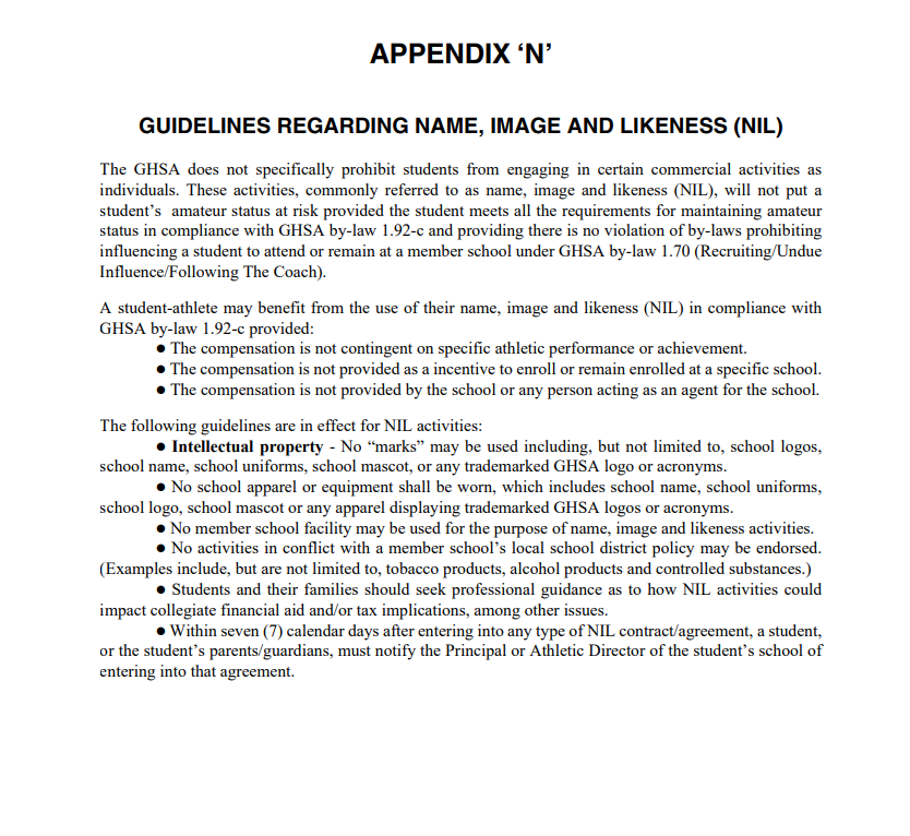 Appendix N Appendix N